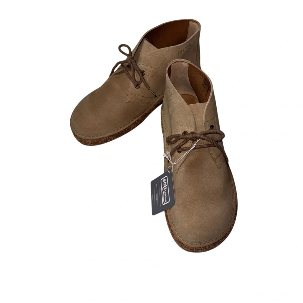 Birkenstock (NWT) Unisex, Milton Suede Chukka Boot, Men’s Size 8, Women’s 10 - Picture 8 of 14